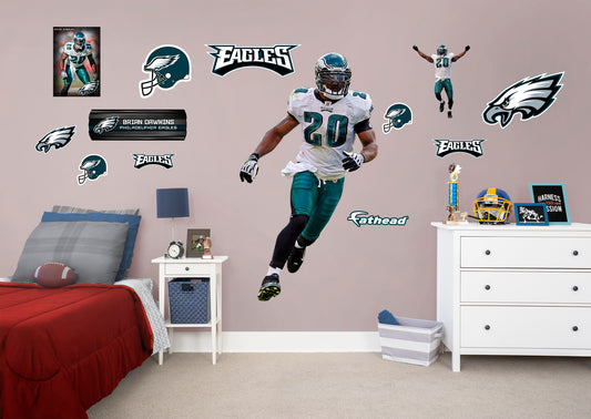 Philadelphia Eagles: Super Bowl 52 Moments Mural - NFL Removable Wall Adhesive Wall Decal Giant 48W x 36H