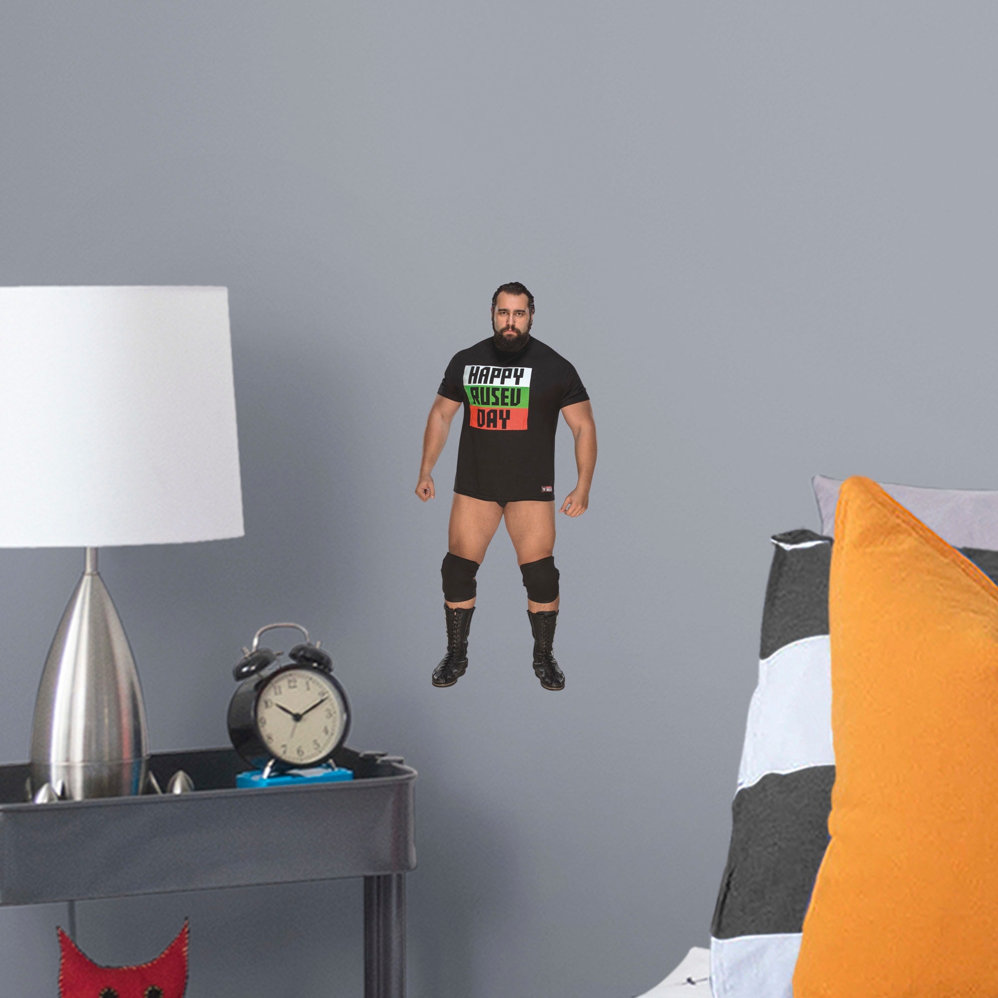 Rusev for WWE - Officially Licensed Removable Wall Decal Large by Fathead | Vinyl