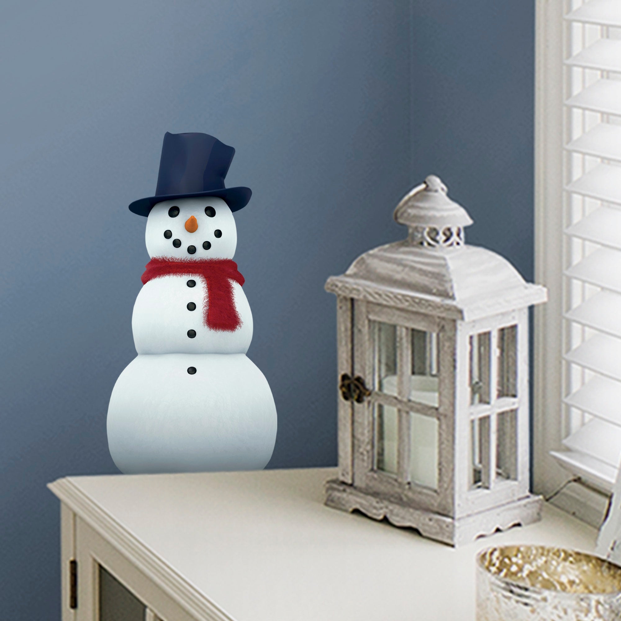Snowman - Removable Vinyl Decal Large by Fathead