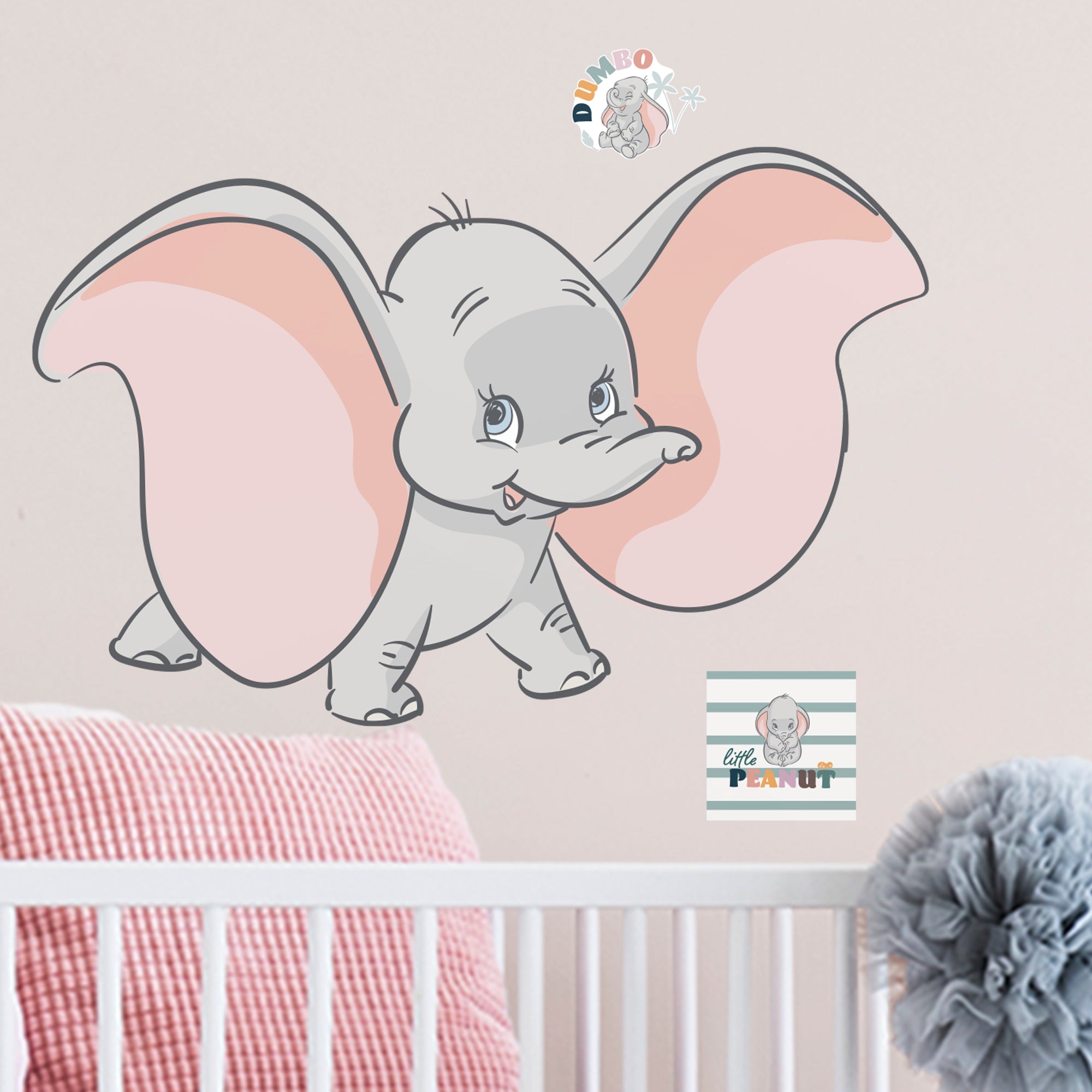 Dumbo Before the Bloom - Officially Licensed Disney Removable Wall Decal Large by Fathead | Vinyl