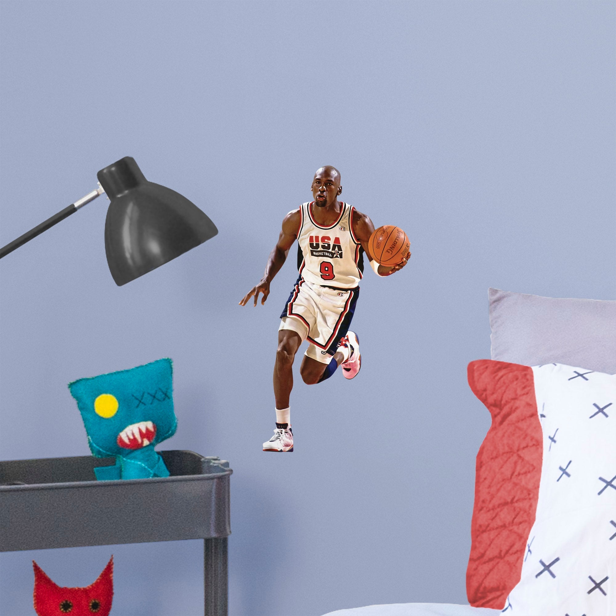 Michael Jordan: 1992 Dream Team - Officially Licensed NBA Removable Wall Decal Large by Fathead