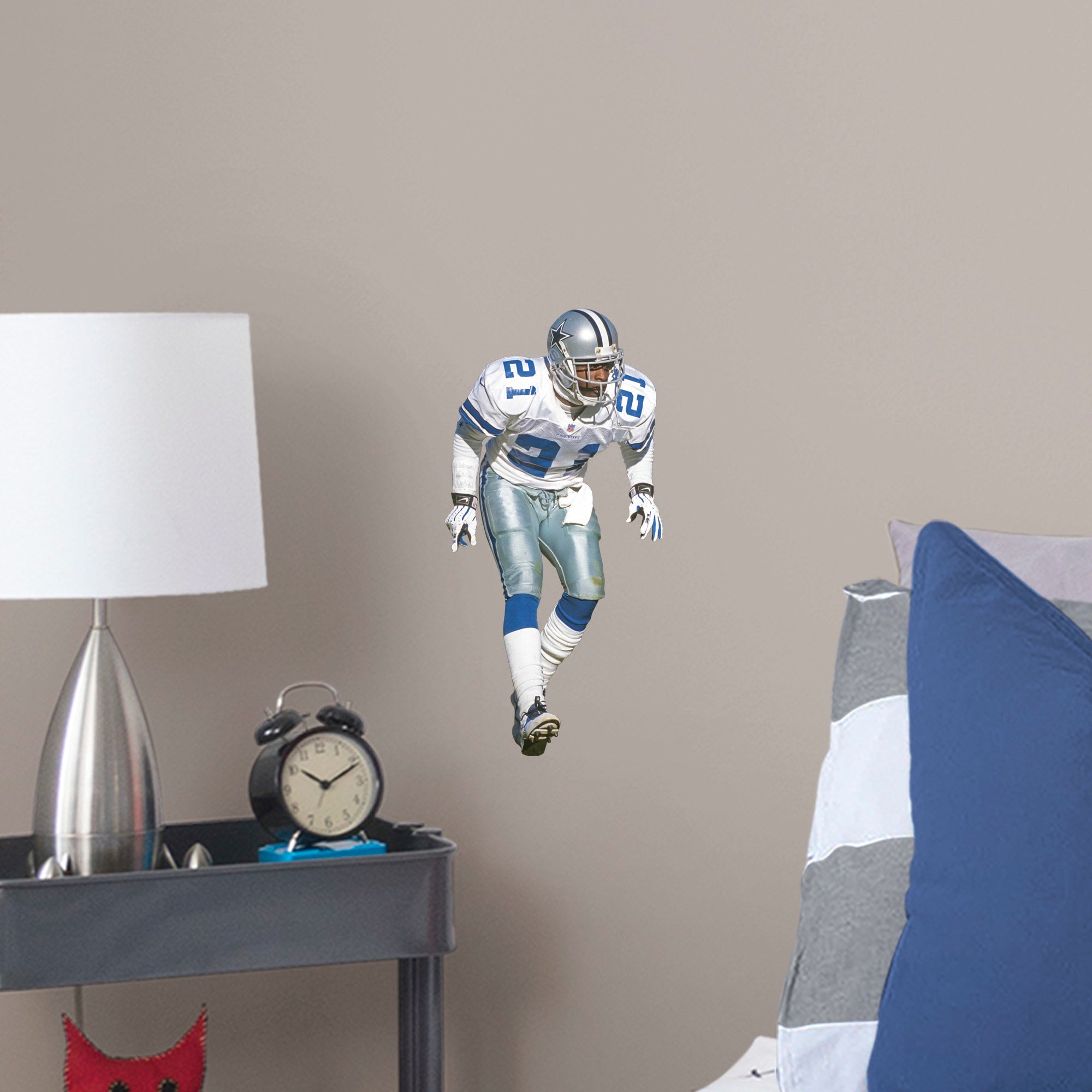 Deion Sanders for Dallas Cowboys: Legend - Officially Licensed NFL Removable Wall Decal Large by Fathead | Vinyl