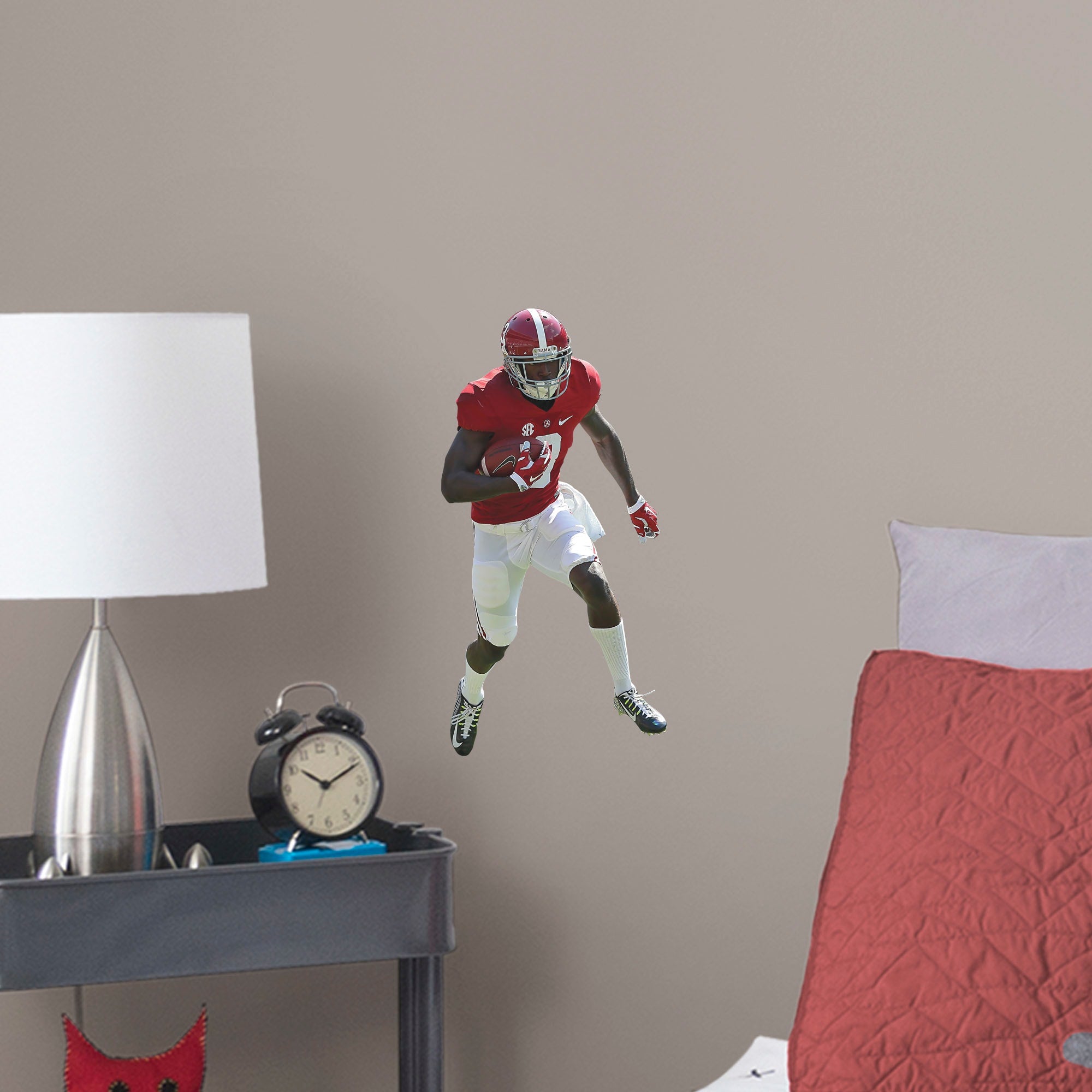 Calvin Ridley for Alabama Crimson Tide: Alabama - Officially Licensed Removable Wall Decal Large by Fathead | Vinyl