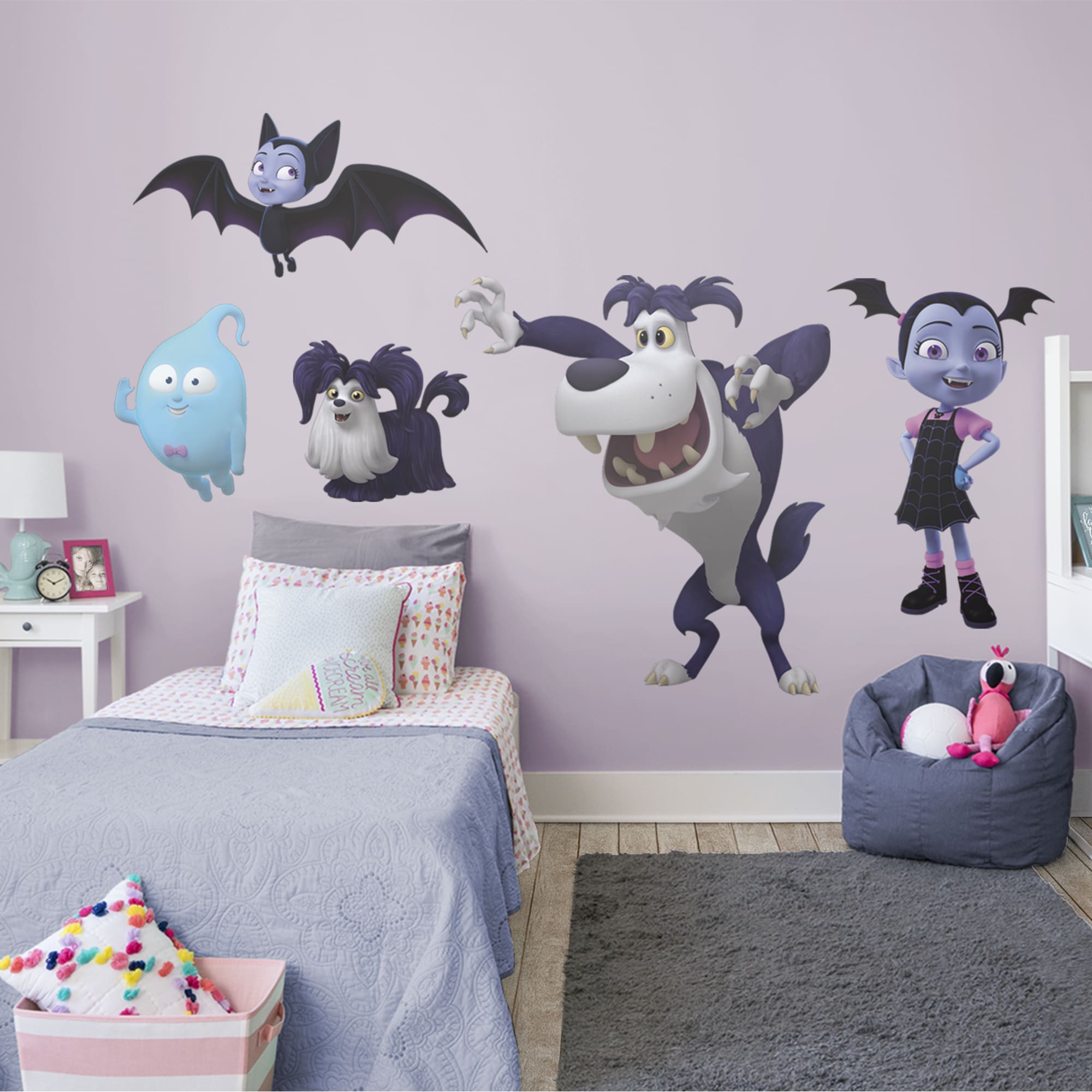 Vampirina: Collection - Officially Licensed Disney Removable Wall Decals 30.0"W x 35.0"H by Fathead | Vinyl