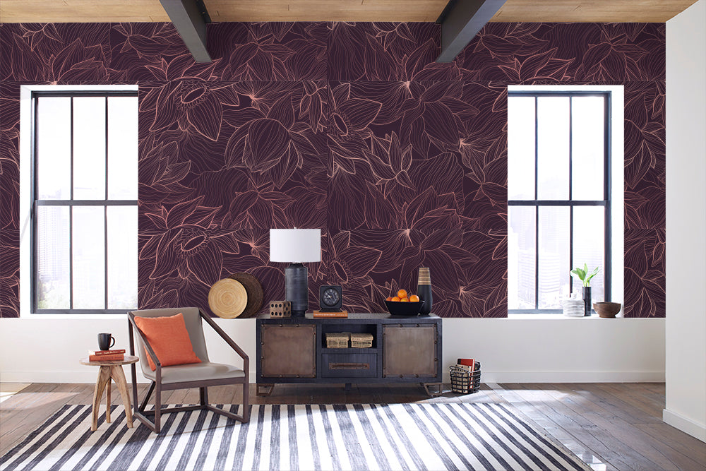 Agoura - Peel & Stick Wallpaper 24" x 10.5 (21 sf) by Fathead | Vinyl