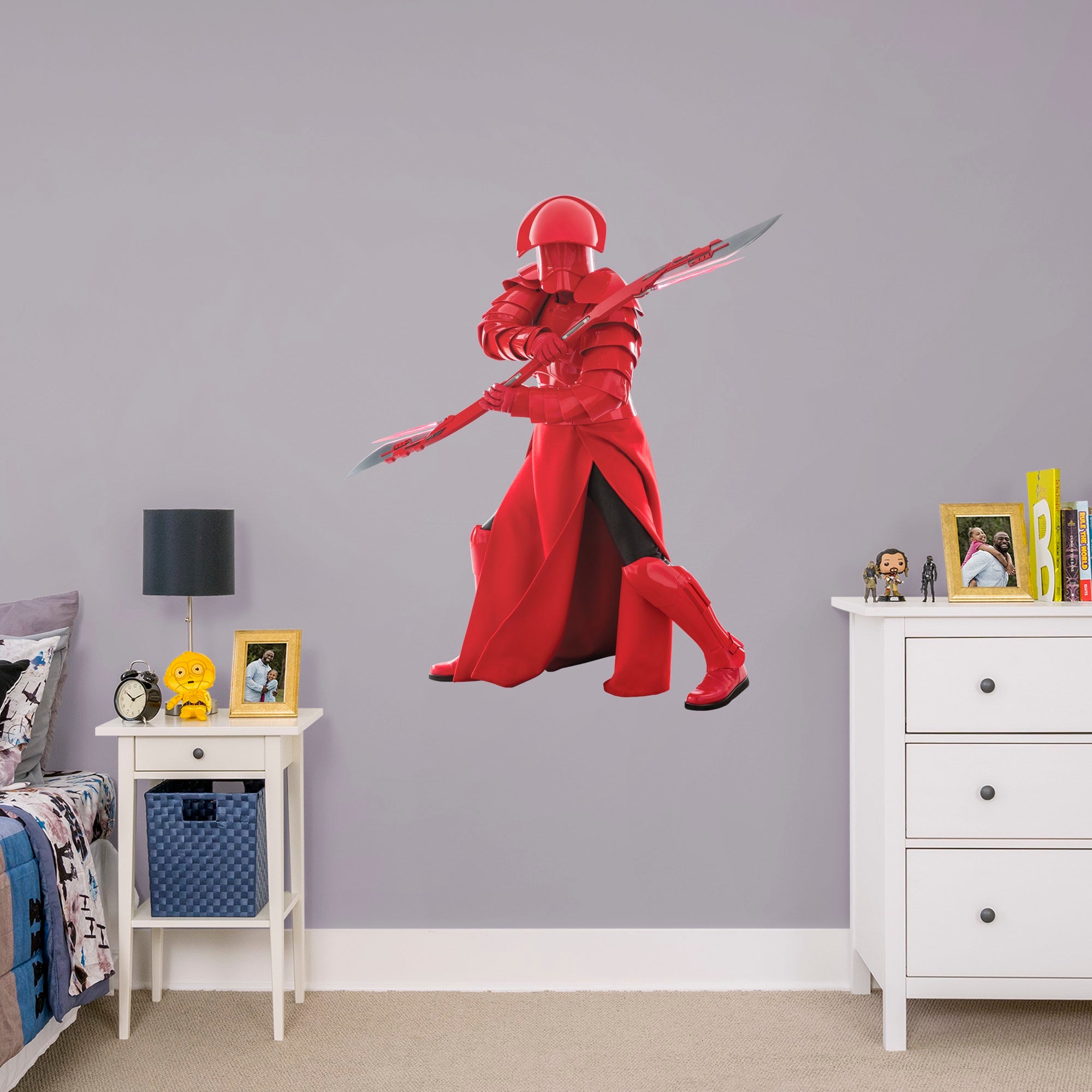 Praetorian Guard - Officially Licensed Removable Wall Decal Giant Character + 2 Decals (41"W x 48"H) by Fathead | Vinyl