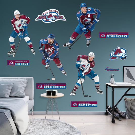 Quebec Nordiques: Vintage Logo - Officially Licensed NHL Removable Wall  Decal
