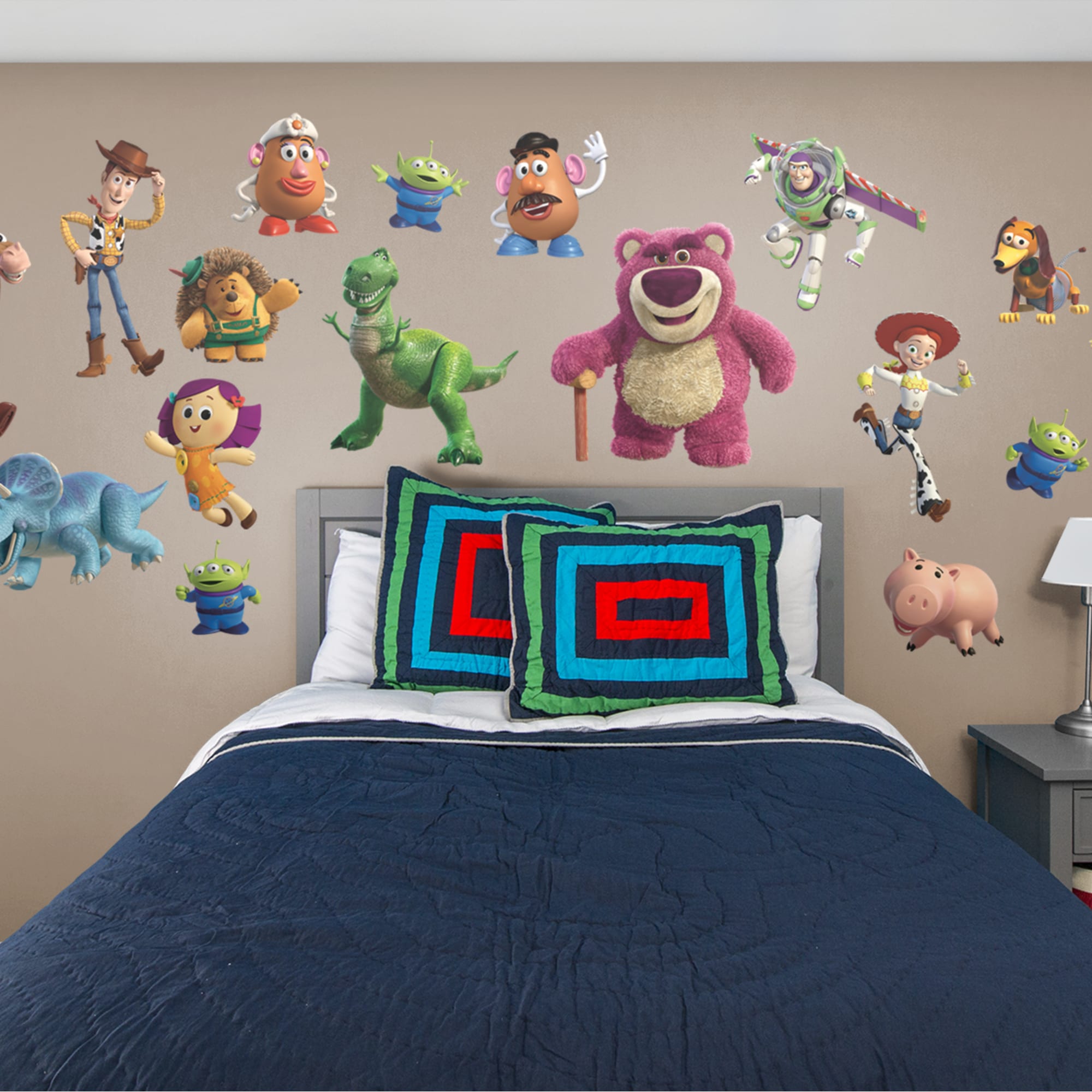 Toy Story 3: Collection - Officially Licensed Disney/PIXAR Removable Wall Decals 79.0"W x 52.0"H by Fathead | Vinyl