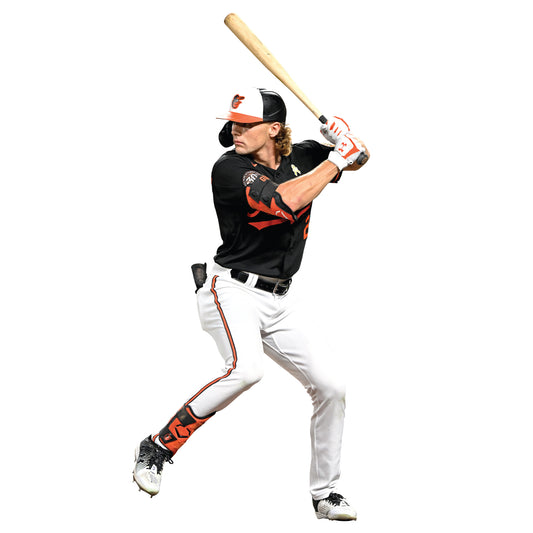 Baltimore Orioles: Adley Rutschman 2022 Mini Cardstock Cutout - Offici –  Fathead