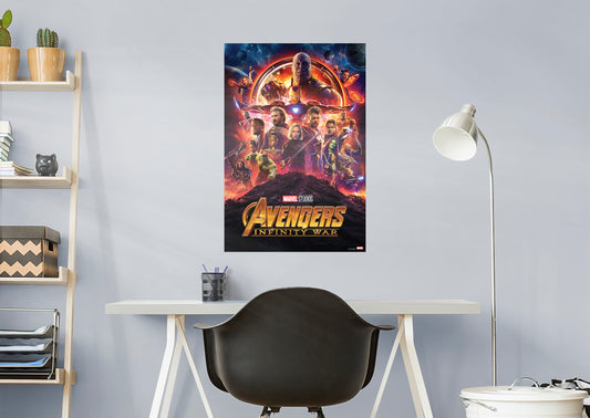 Posters First Li Captain The - America: – Movie Avenger Mural Officially Fathead