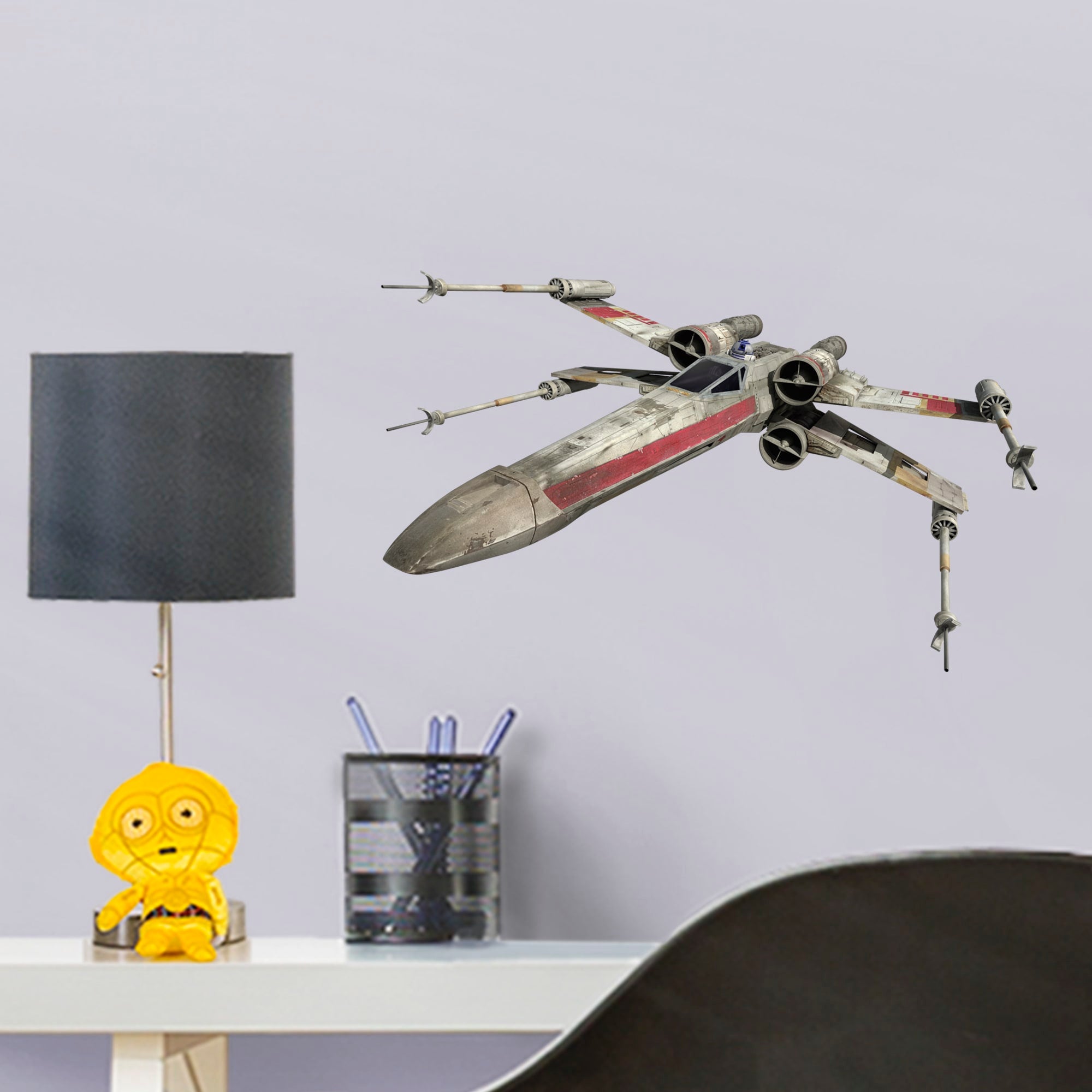 X-Wing Fighter - Officially Licensed Removable Wall Decal Large by Fathead | Vinyl