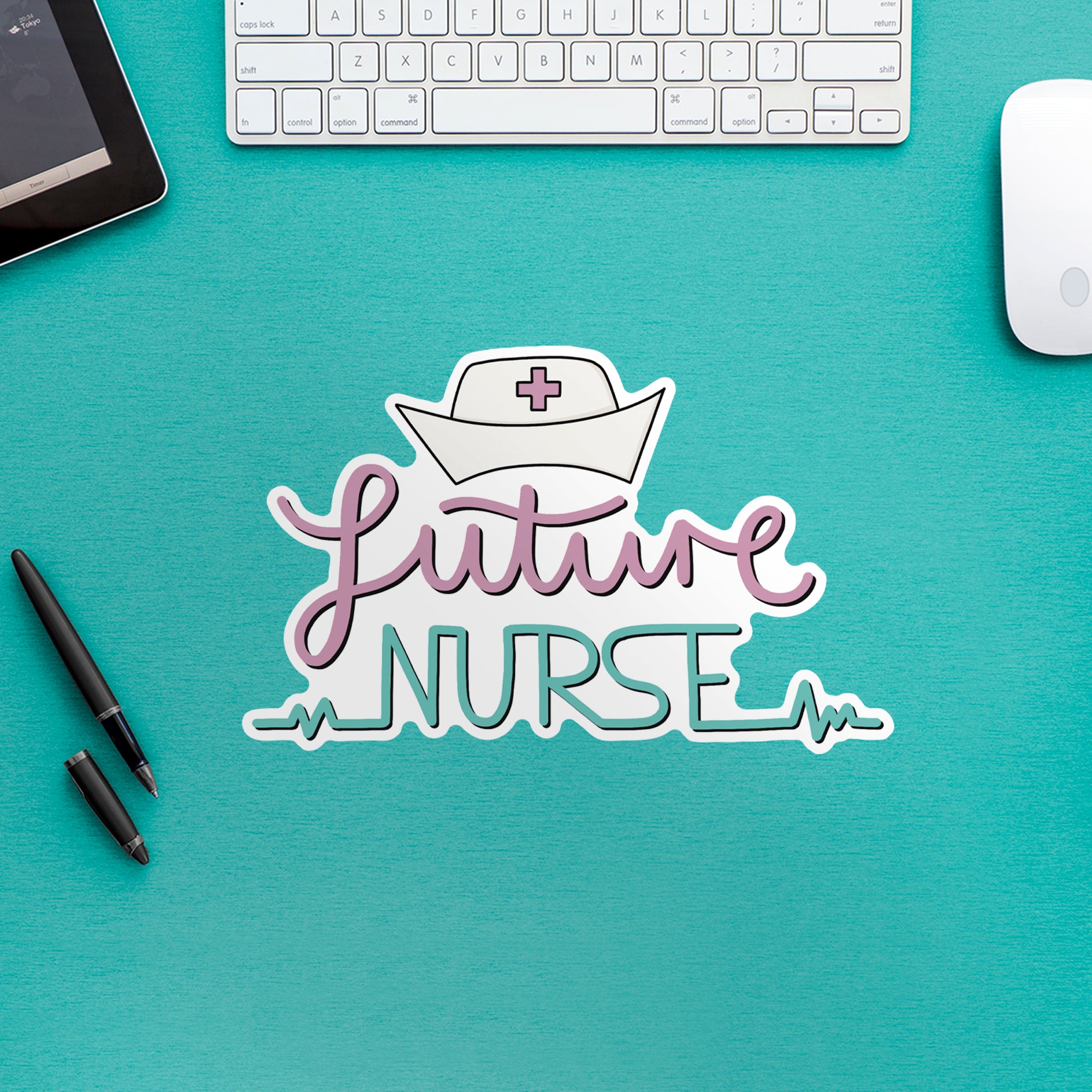 Future Nurse - Officially Licensed Big Moods Removable Wall Decal Large by Fathead | Vinyl