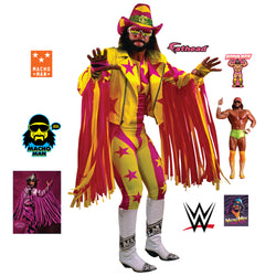 Macho Man Randy Savage 2021 - Officially Licensed WWE Removable Wall A ...