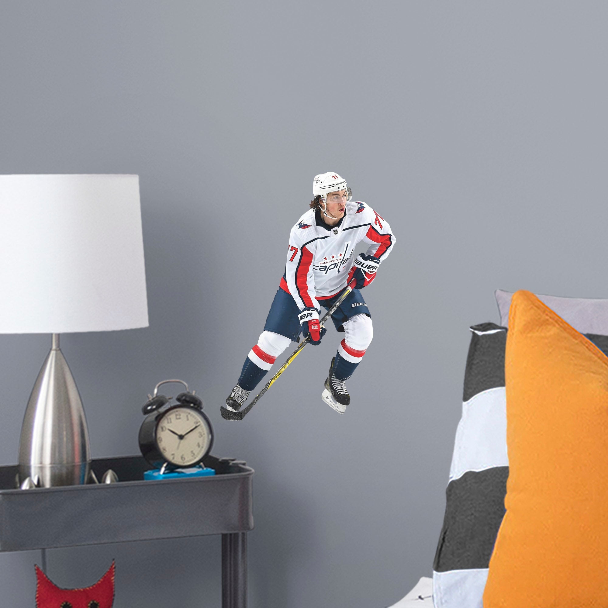 T.J. Oshie for Washington Capitals - Officially Licensed NHL Removable Wall Decal Large by Fathead | Vinyl