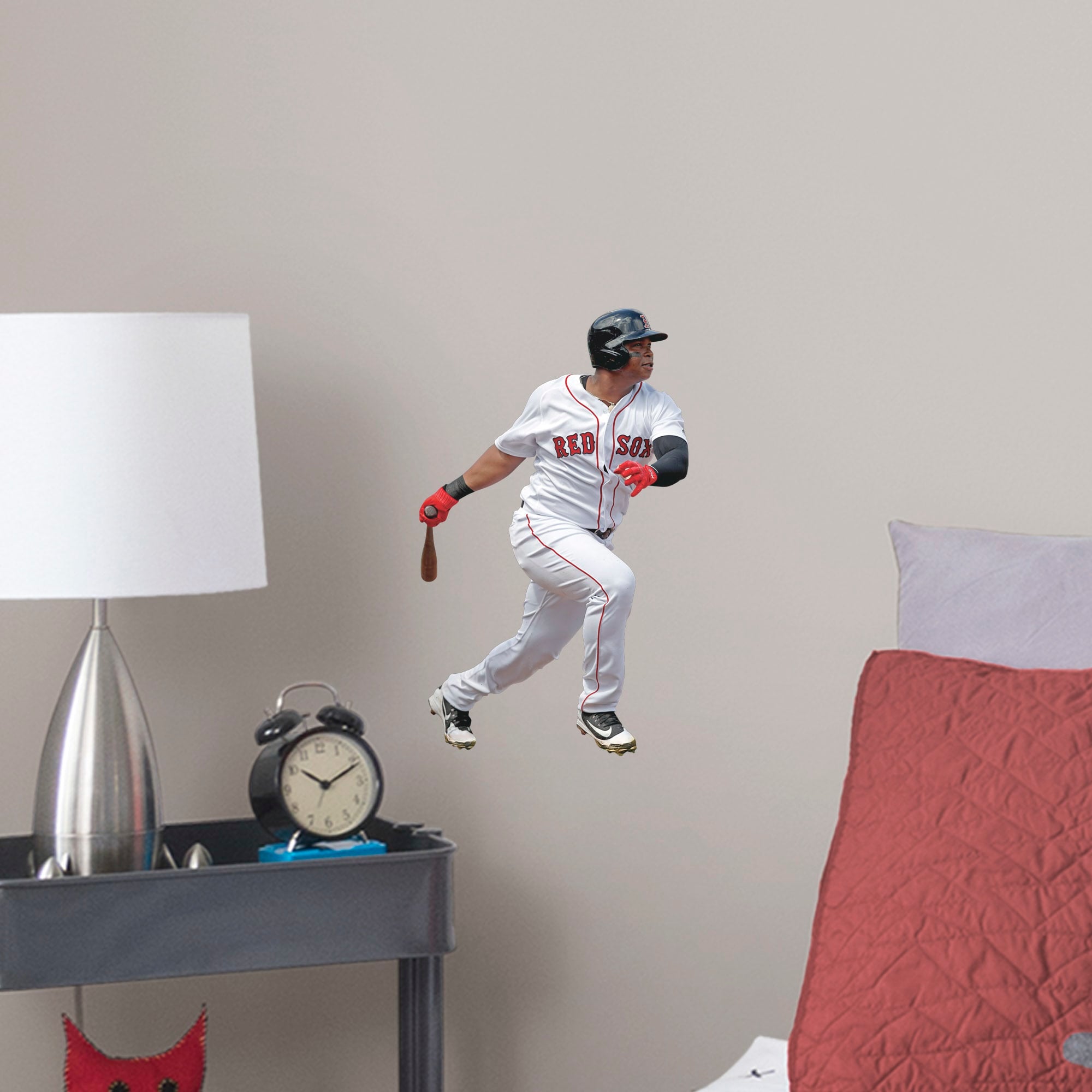 Rafael Devers for Boston Red Sox - Officially Licensed MLB Removable Wall Decal Large by Fathead | Vinyl