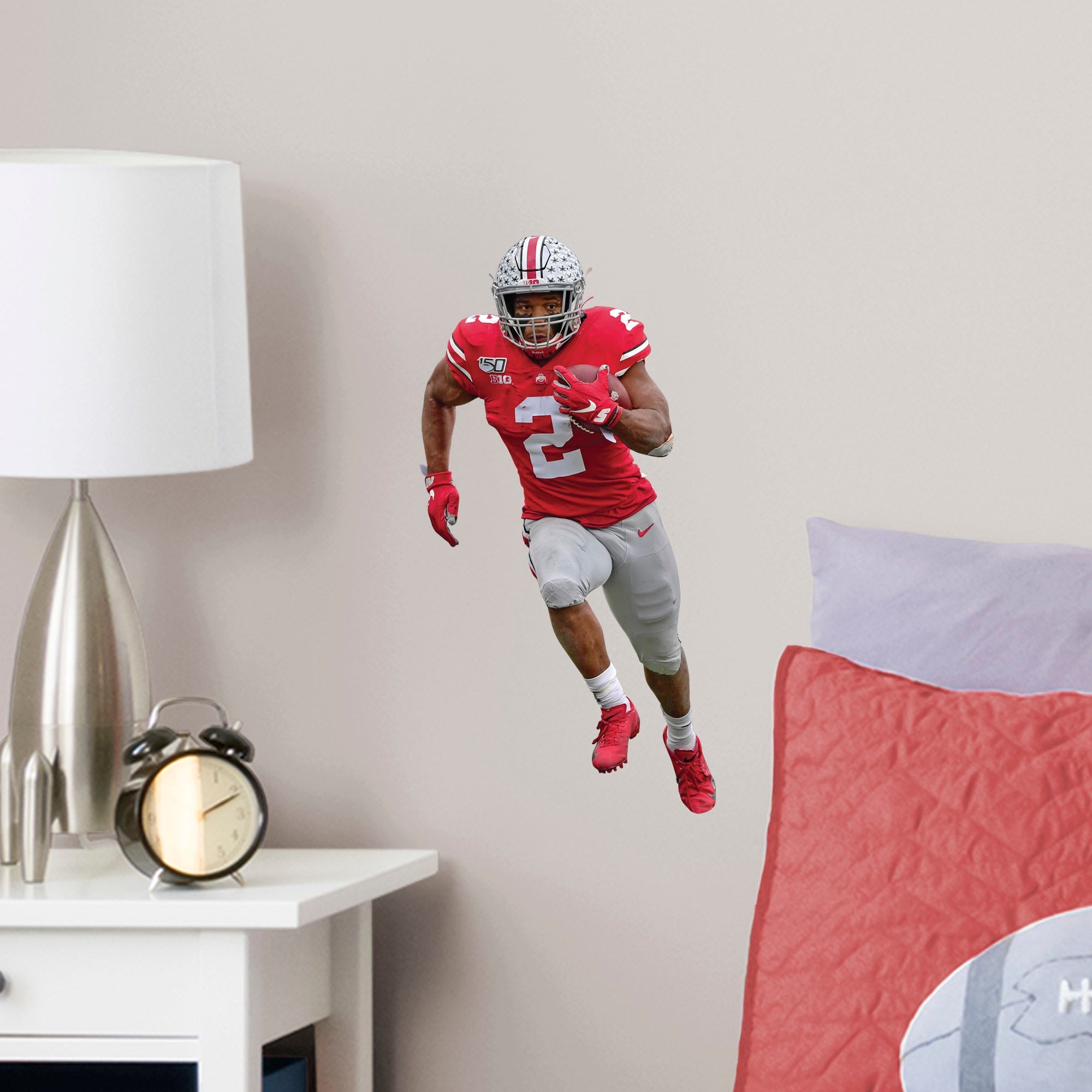 J.K. Dobbins for Ohio State Buckeyes: Ohio State - Officially Licensed Removable Wall Decal Large by Fathead | Vinyl