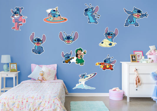 Lilo and Stitch Wall Decor Wall Sticker Wall Decal – All Things Valuable