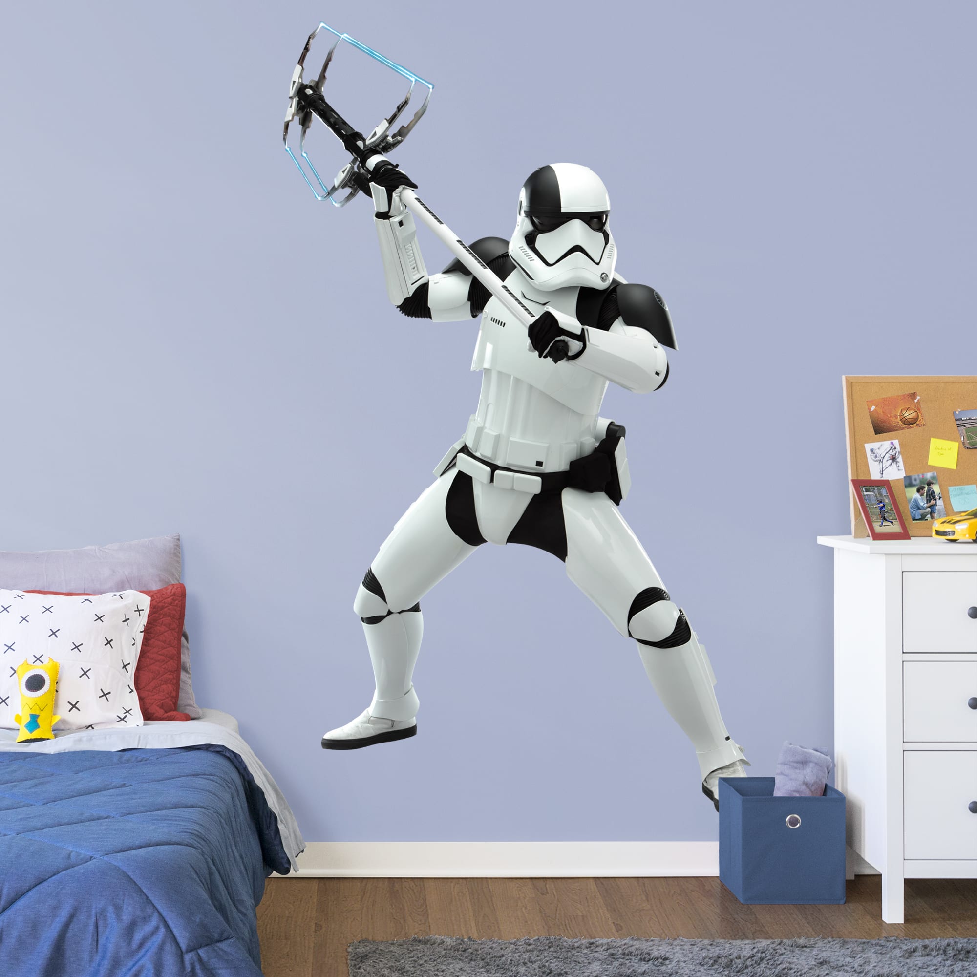 Executioner Trooper - Officially Licensed Removable Wall Decal Life-Size Character + 2 Decals (55"W x 91"H) by Fathead | Vinyl