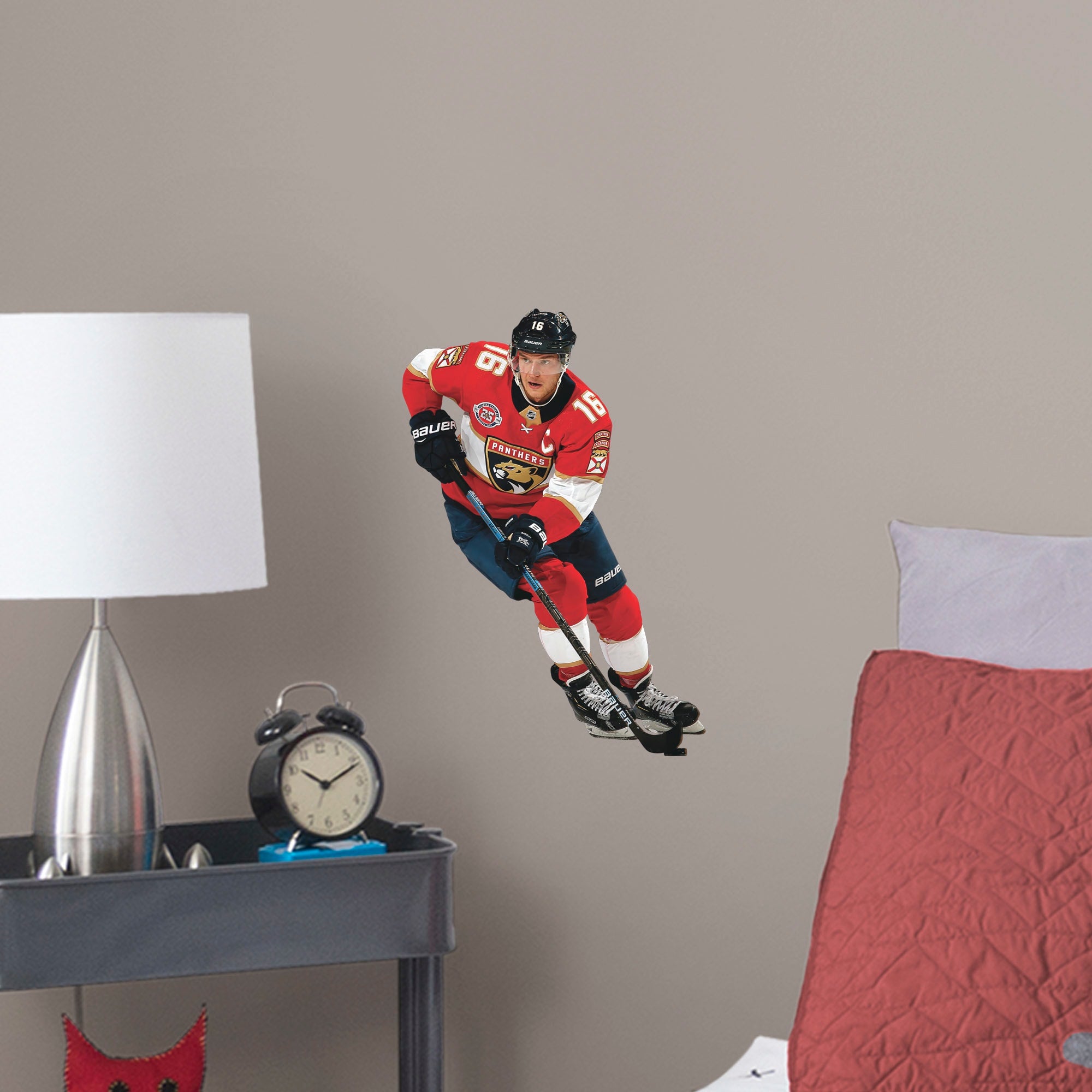 Aleksander Barkov for Florida Panthers - Officially Licensed NHL Removable Wall Decal Large by Fathead | Vinyl