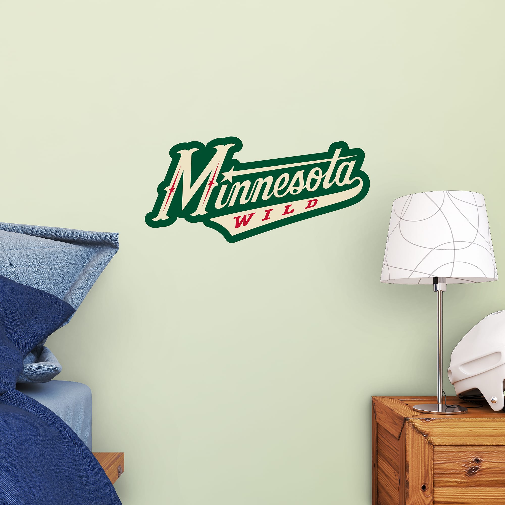 Minnesota Wild: Alternate Logo - Officially Licensed NHL Removable Wall Decal Large by Fathead | Vinyl