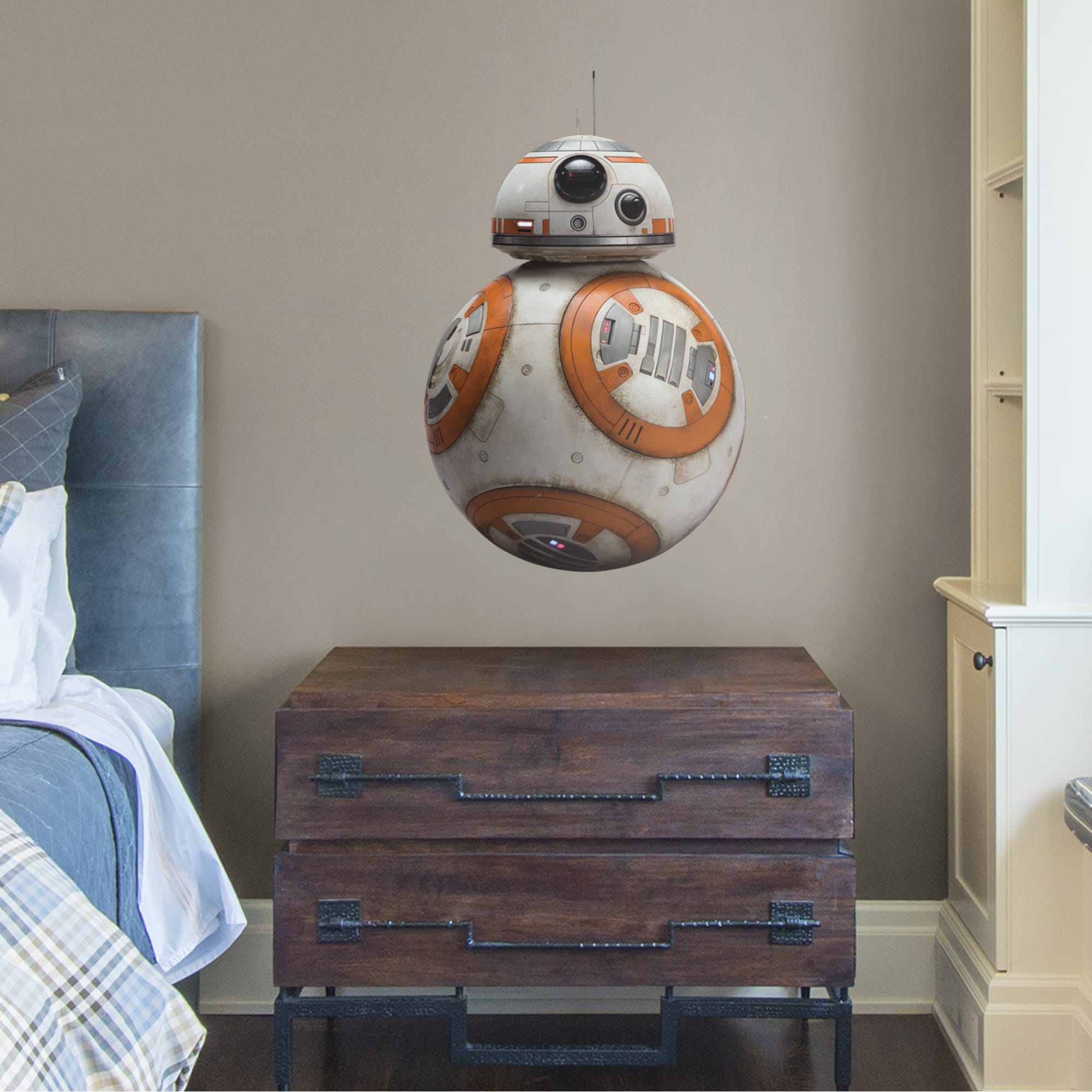 BB-8 - Officially Licensed Removable Wall Decal 24.5"W x 38.0"H by Fathead | Vinyl