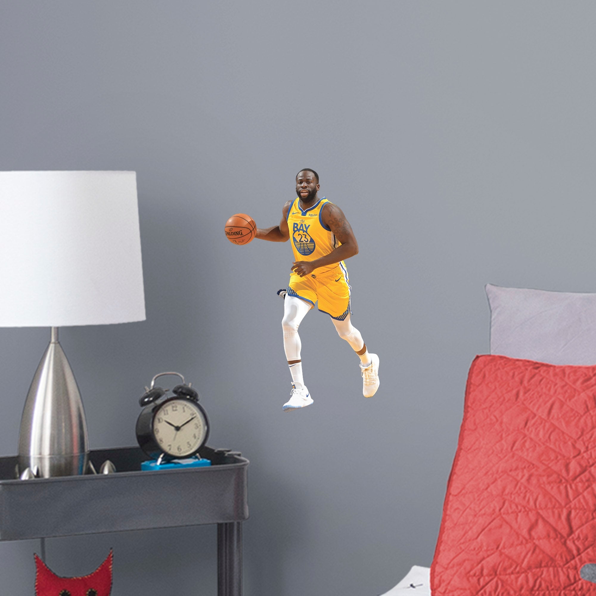 Draymond Green for Golden State Warriors - Officially Licensed NBA Removable Wall Decal Large by Fathead | Vinyl