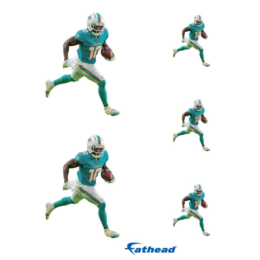 Miami Dolphins Miami Vice Mini Football Helmet Decal Set