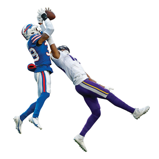 Adam Thielen Minnesota Vikings Fathead Away 3-Pack Life-Size Removable Wall  Decal