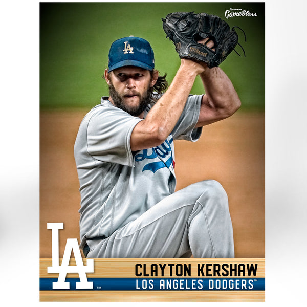 Los Angeles Dodgers: Clayton Kershaw 2022 Mini Cardstock Cutout