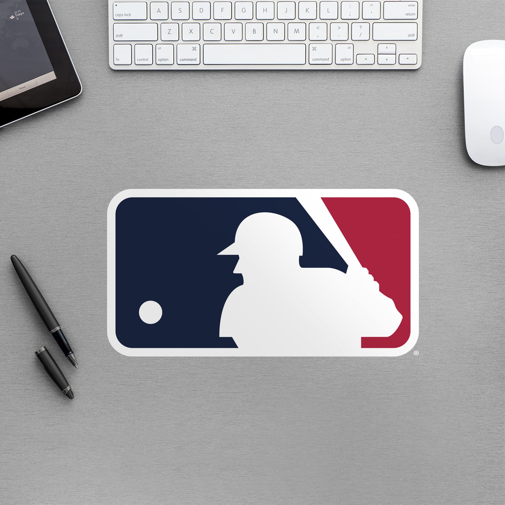MLB: Logo - Officially Licensed MLB Removable Wall Decal Large by Fathead | Vinyl
