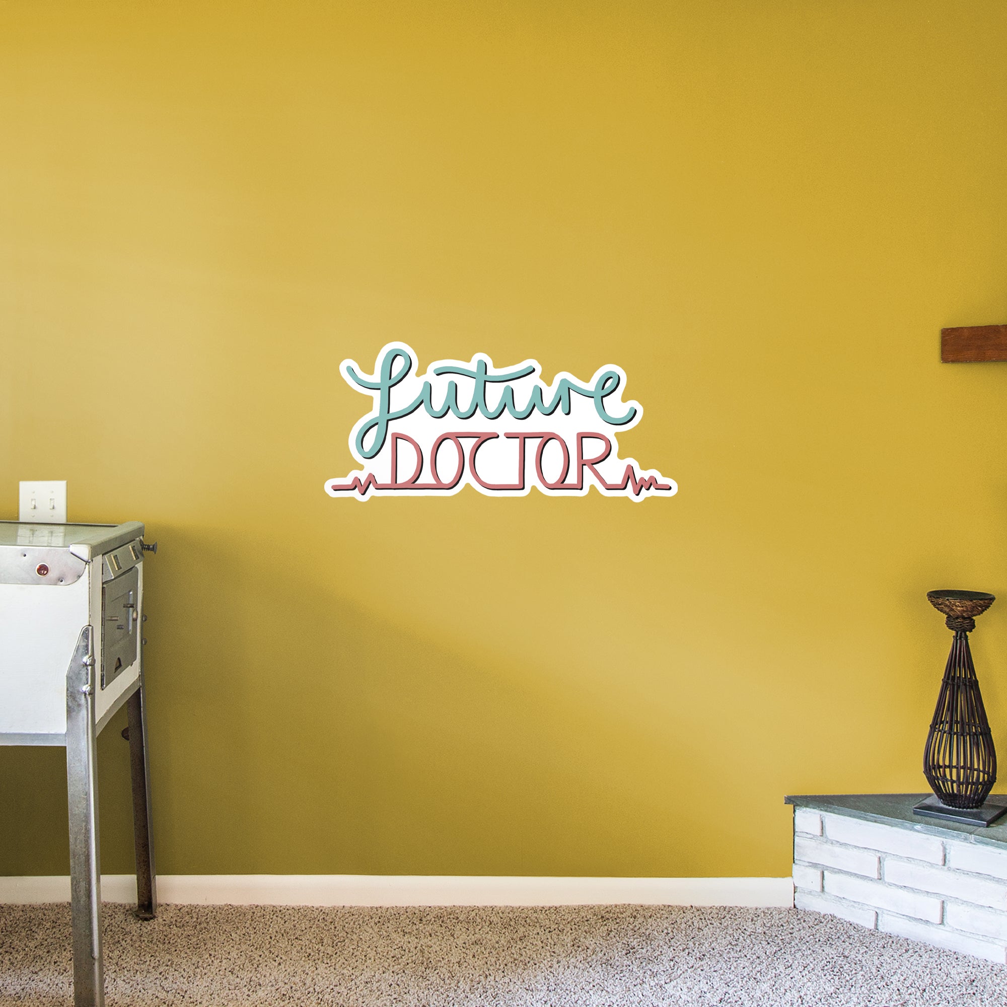 Future Doctor - Officially Licensed Big Moods Removable Wall Decal XL by Fathead | Vinyl