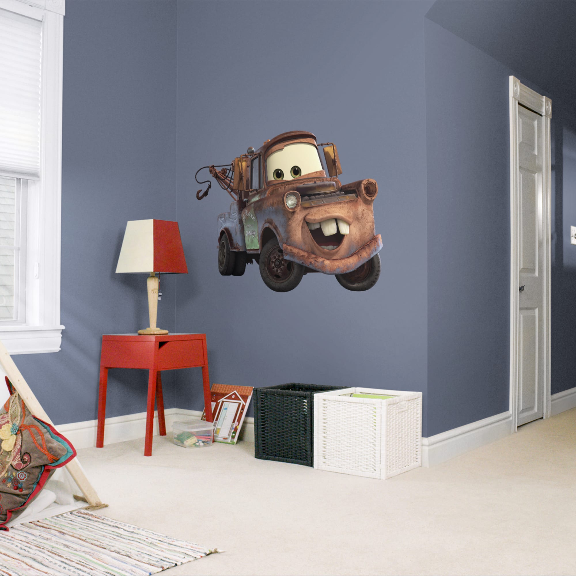 Mater: Cars 3 - Officially Licensed Disney/PIXAR Removable Wall Graphic 53.0"W x 38.0"H by Fathead | Vinyl