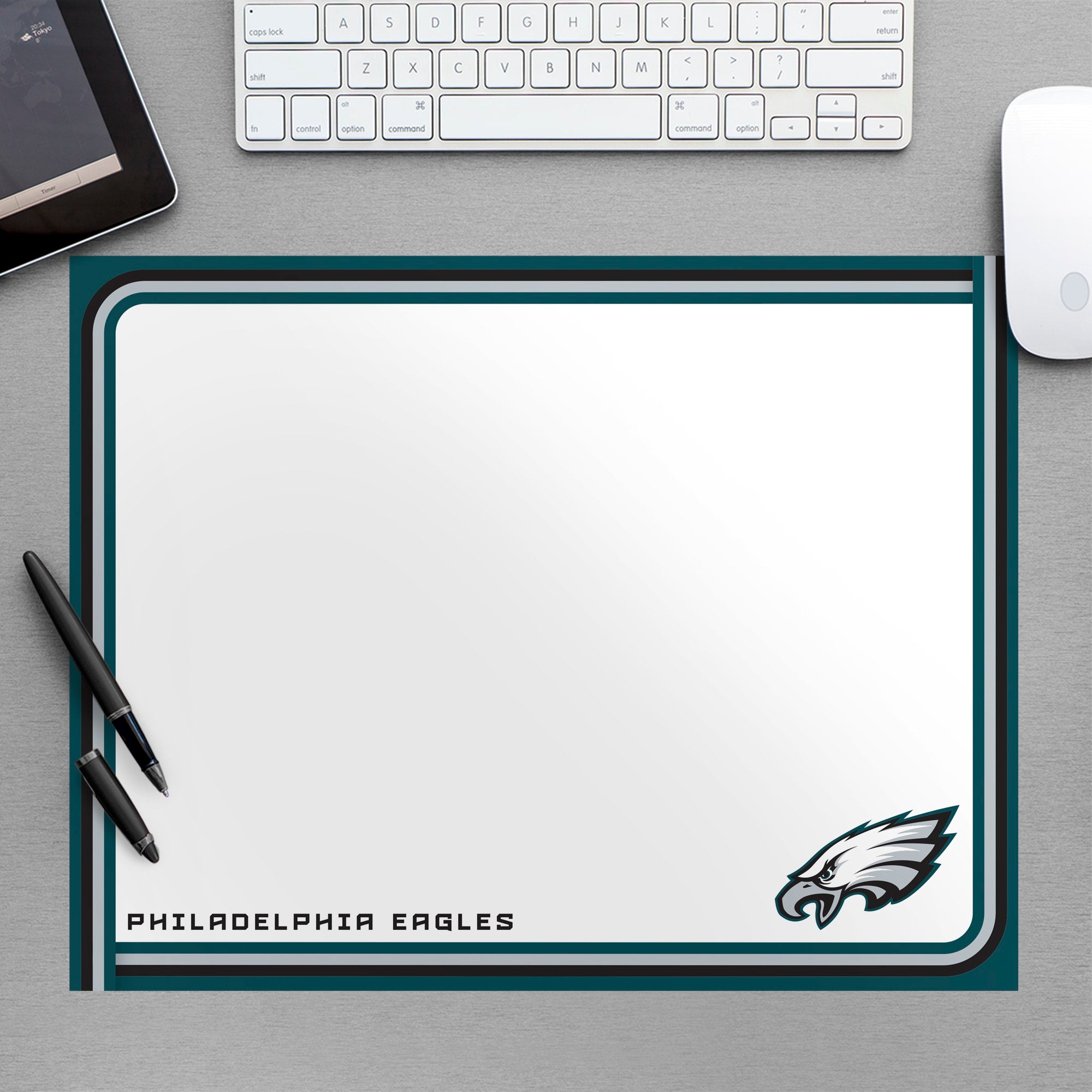 Philadelphia Eagles: Dry Erase Whiteboard - Officially Licensed NFL Removable Wall Decal Large by Fathead | Vinyl