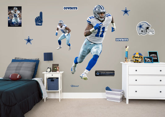 Dallas Cowboys: Trevon Diggs 2021 - NFL Removable Adhesive Wall Decal Large