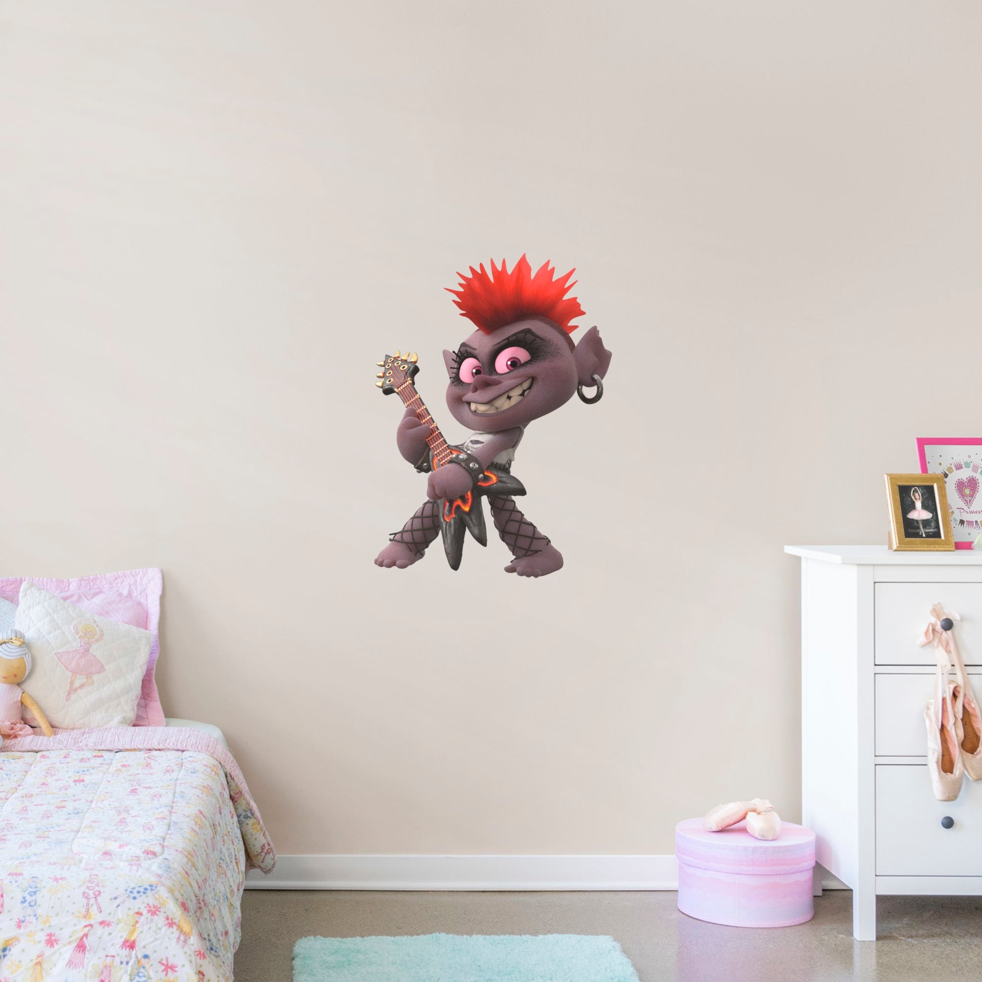 Queen Barb: Trolls World Tour - Officially Licensed Removable Wall Decal XL by Fathead | Vinyl