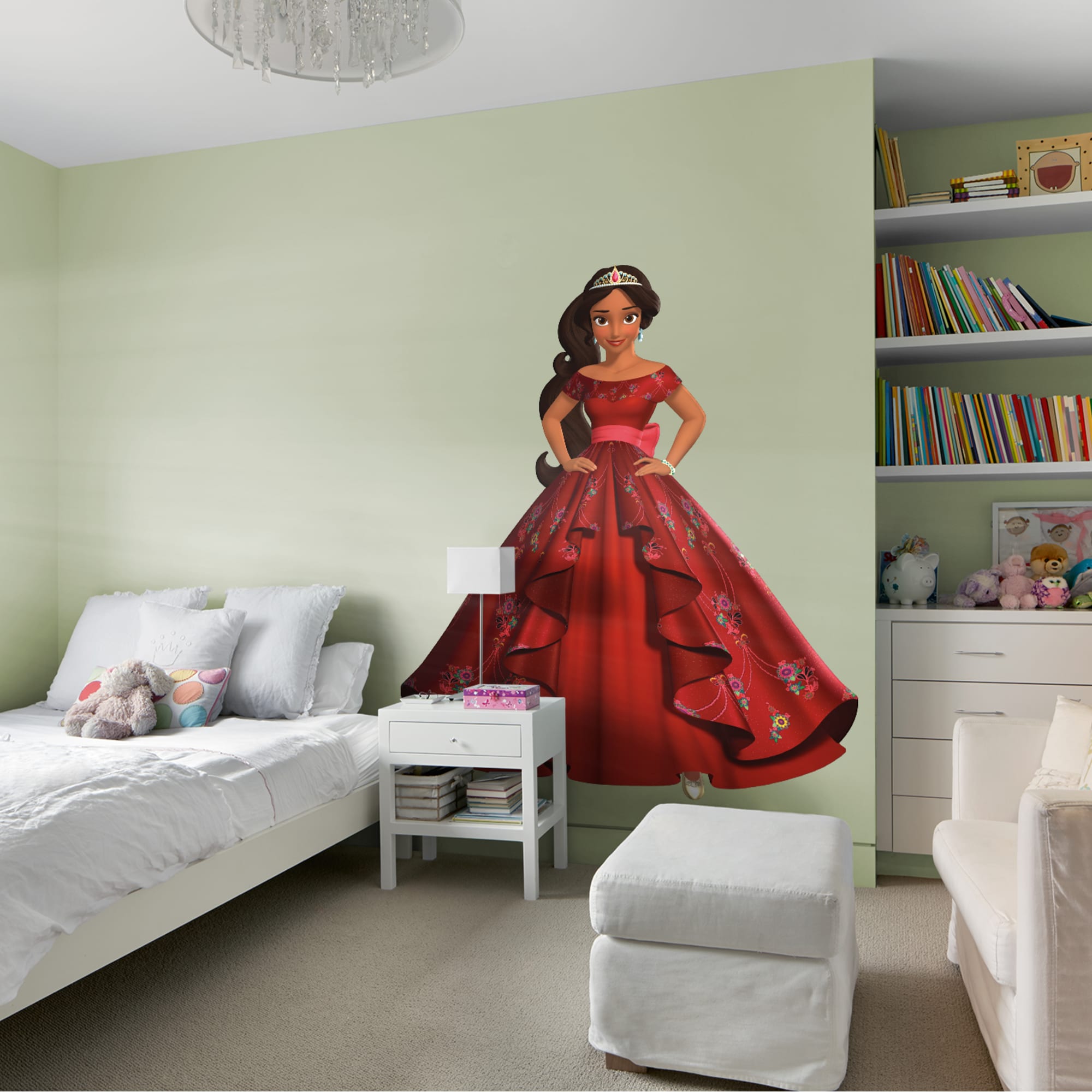 Elena of Avalor - Officially Licensed Disney Removable Wall Decal 55.0"W x 66.0"H by Fathead | Vinyl