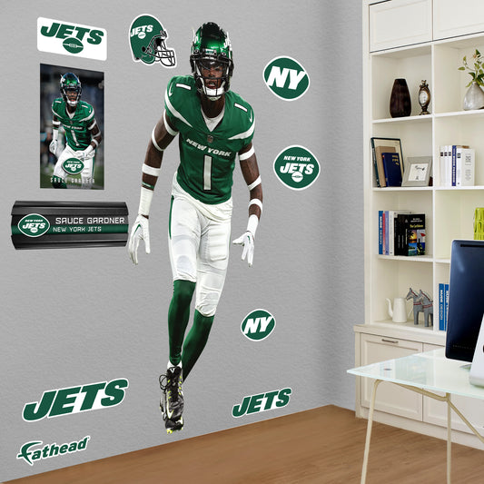 New York Jets: 2022 Outdoor Helmet - Officially Licensed NFL Outdoor G –  Fathead