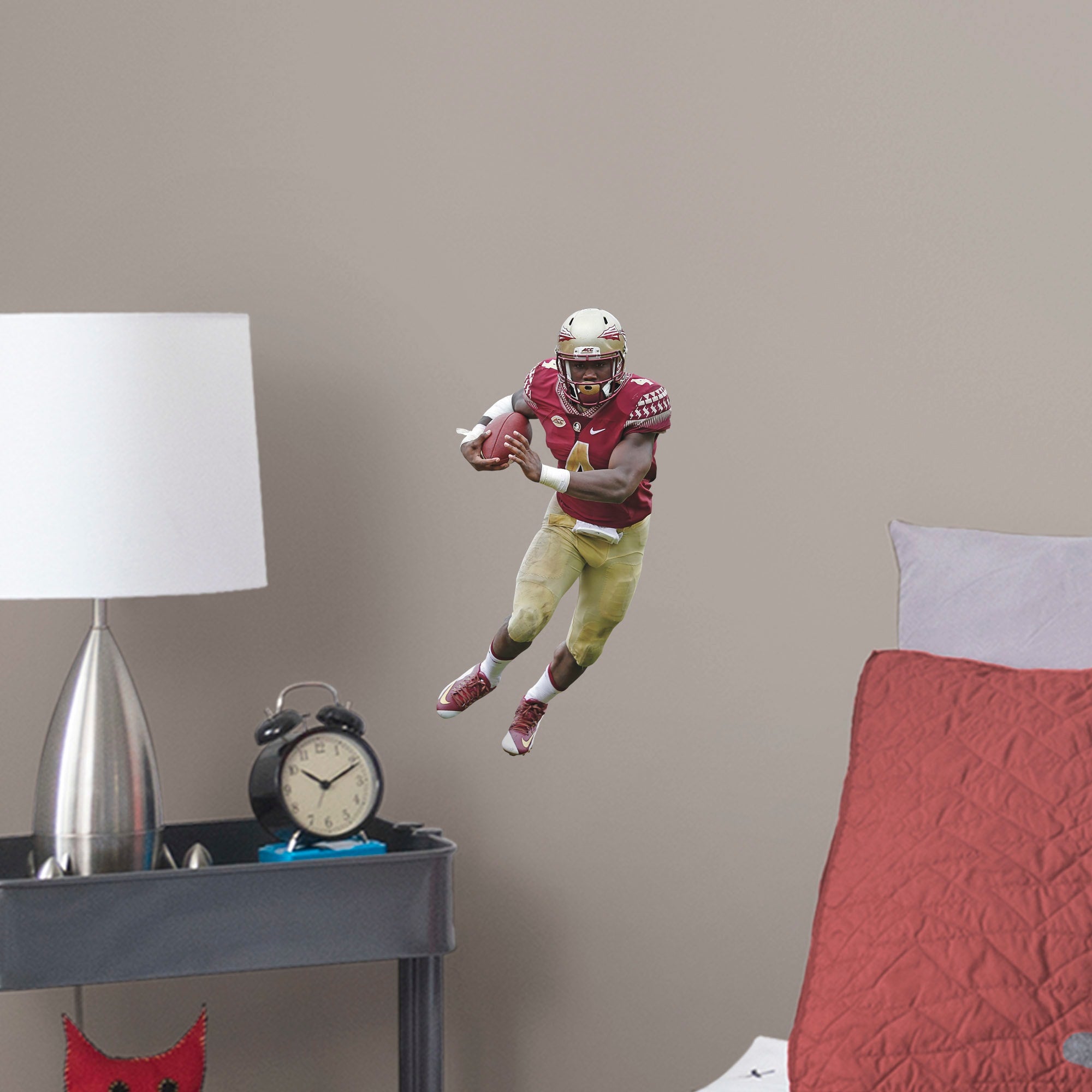 Dalvin Cook for Florida State Seminoles: Florida State - Officially Licensed Removable Wall Decal Large by Fathead | Vinyl