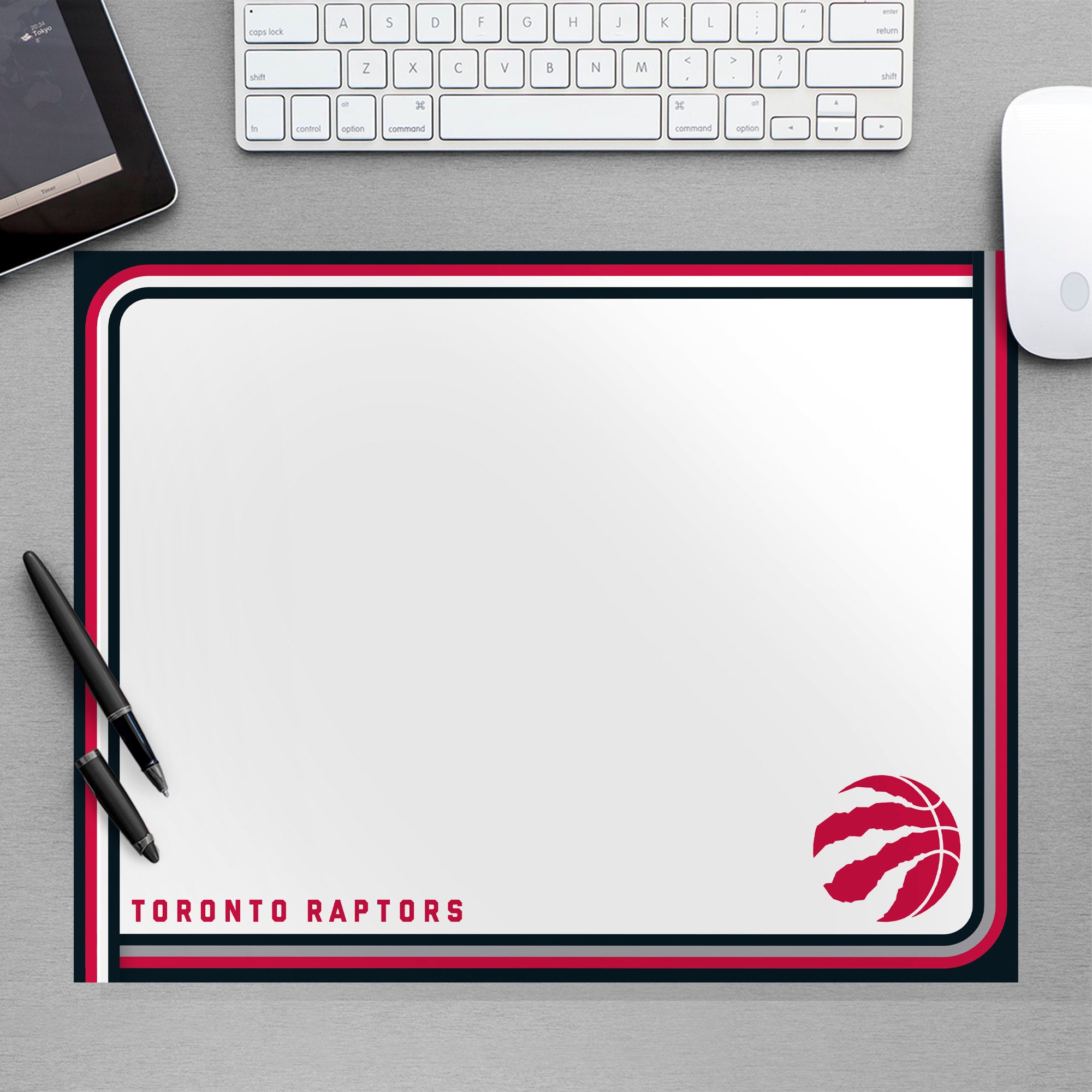 Toronto Raptors for Toronto Raptors: Dry Erase Whiteboard - Officially Licensed NBA Removable Wall Decal Large by Fathead | Viny