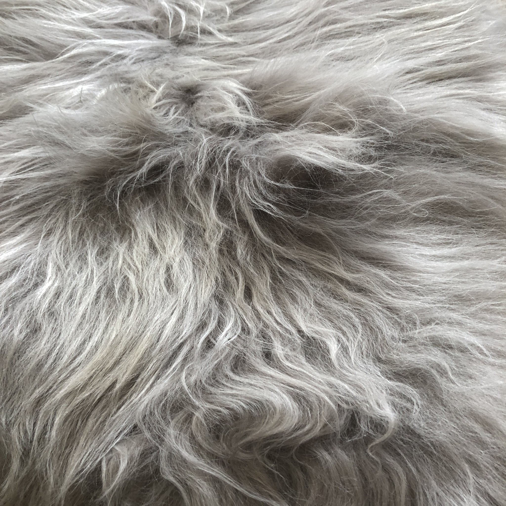 Dove Grey Icelandic Sheepskin 100% Ecofriendly Fleece Sheep Skin Rug ...