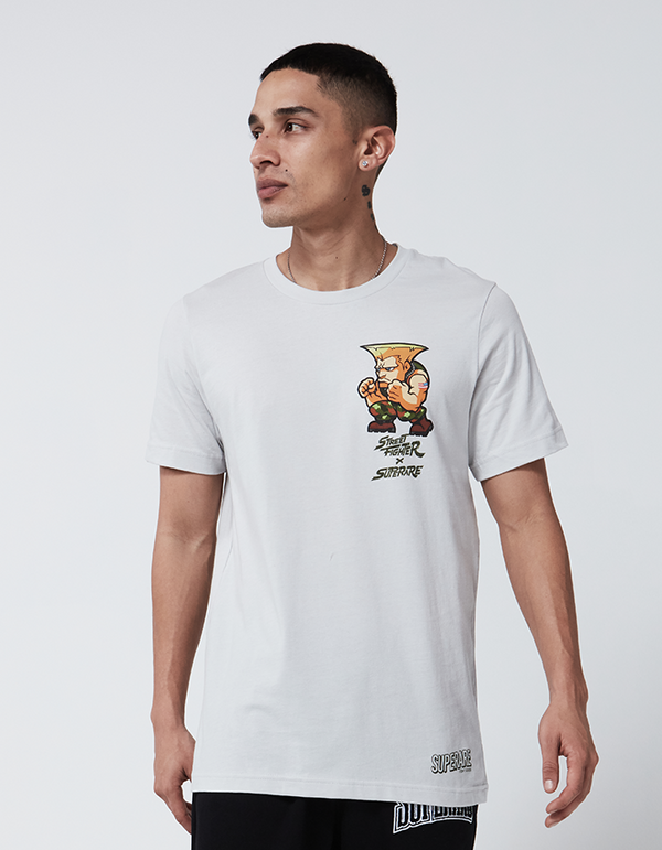 Street Fighter Four Squares Royal T-Shirt