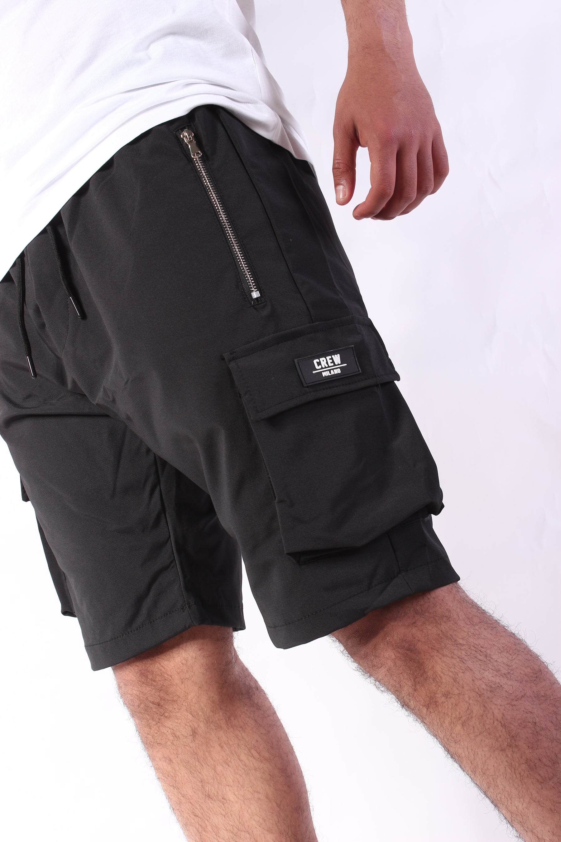Mens Pocket Casual Cargo Short Pants Zipper Shorts Joggers Pants Summer  Workout  eBay