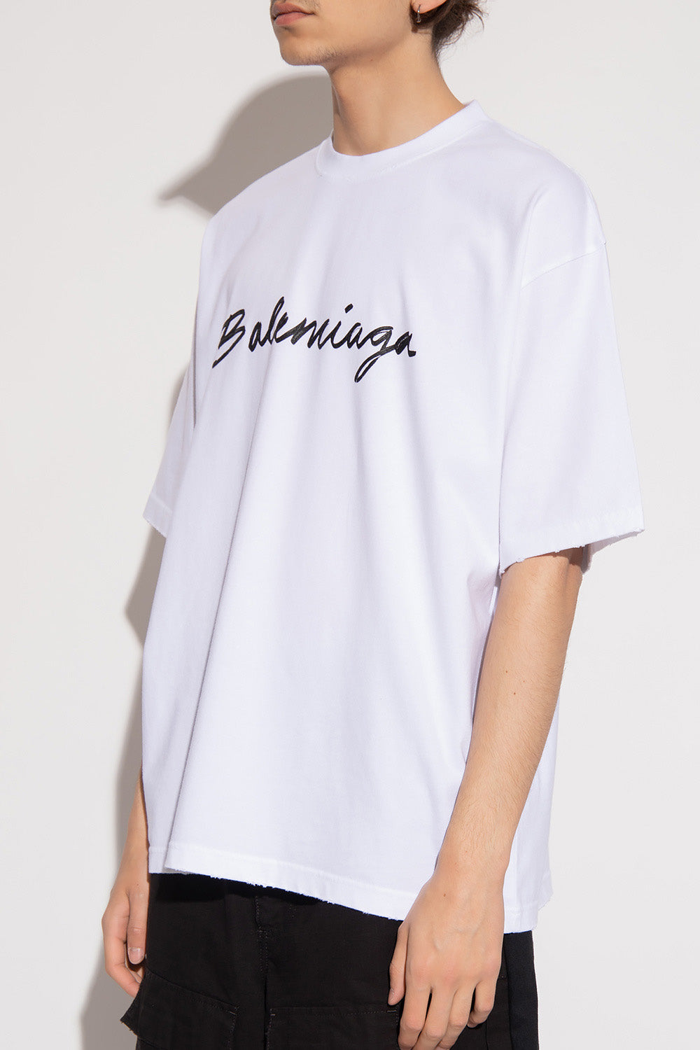 Archives Logos T-shirt Oversized in Light Beige