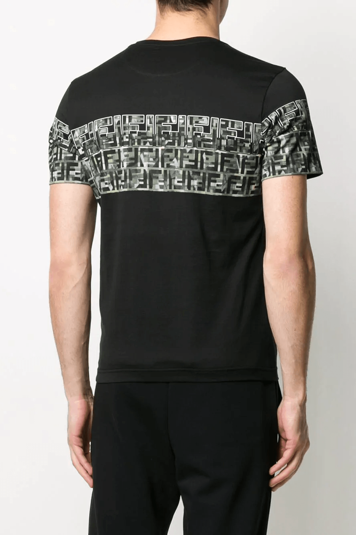 fendi v neck t shirt