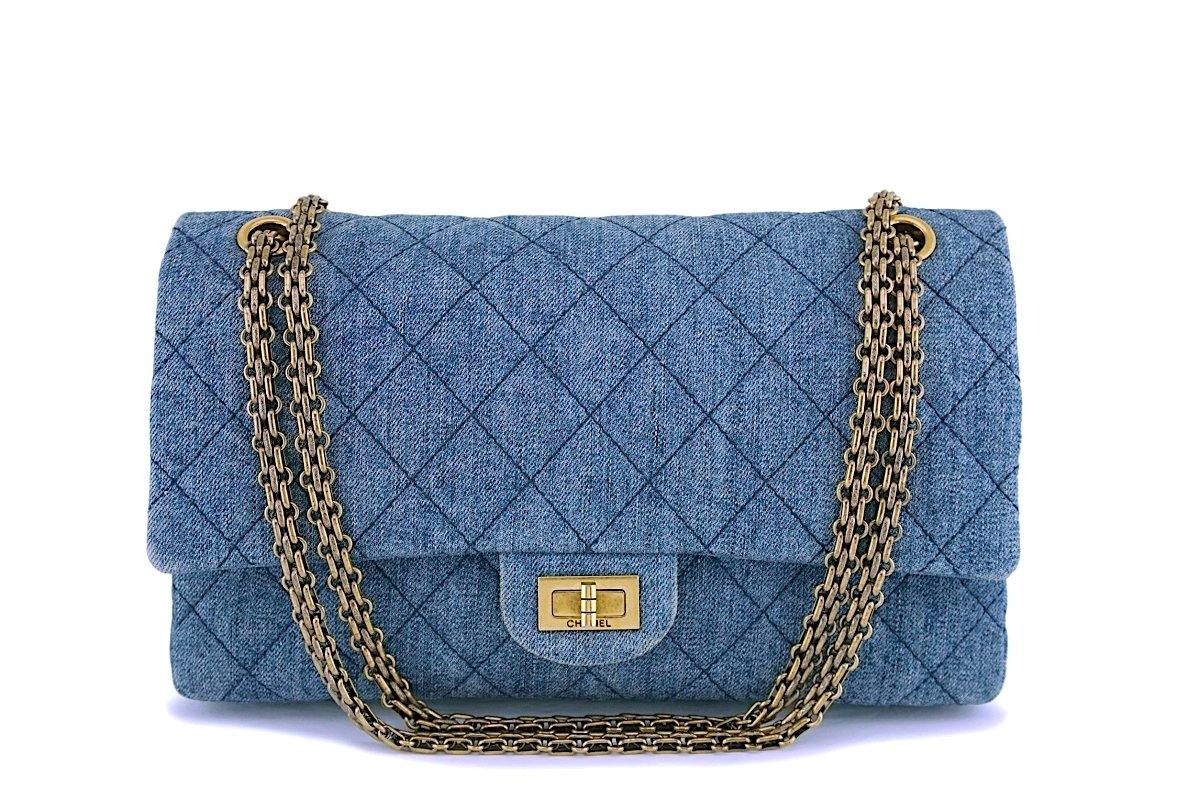 Chanel Denim Medium Flap 18B