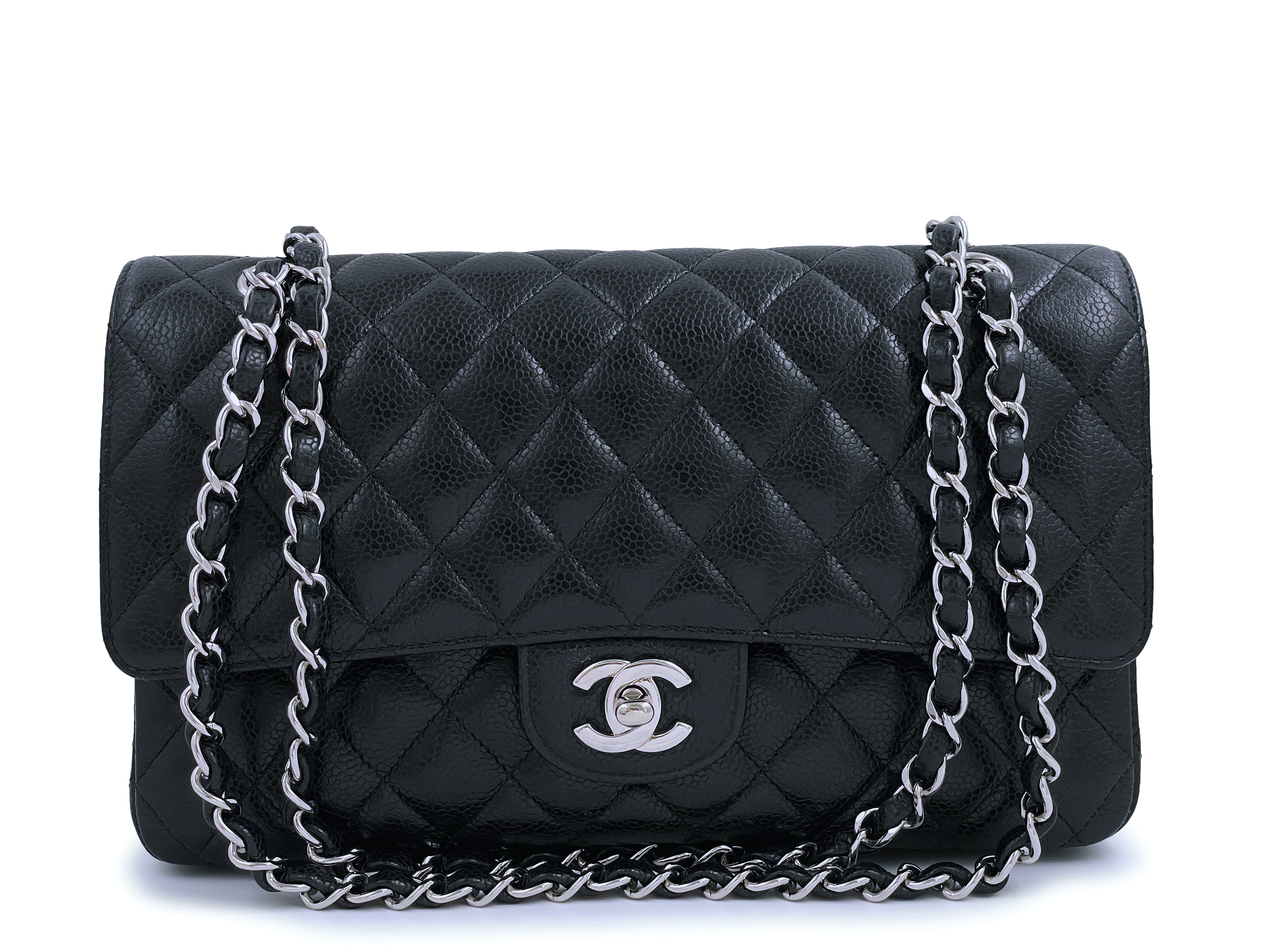 Pre-owned Chanel 2008 2.55 Mademoiselle Flap Shoulder Bag In Neutrals