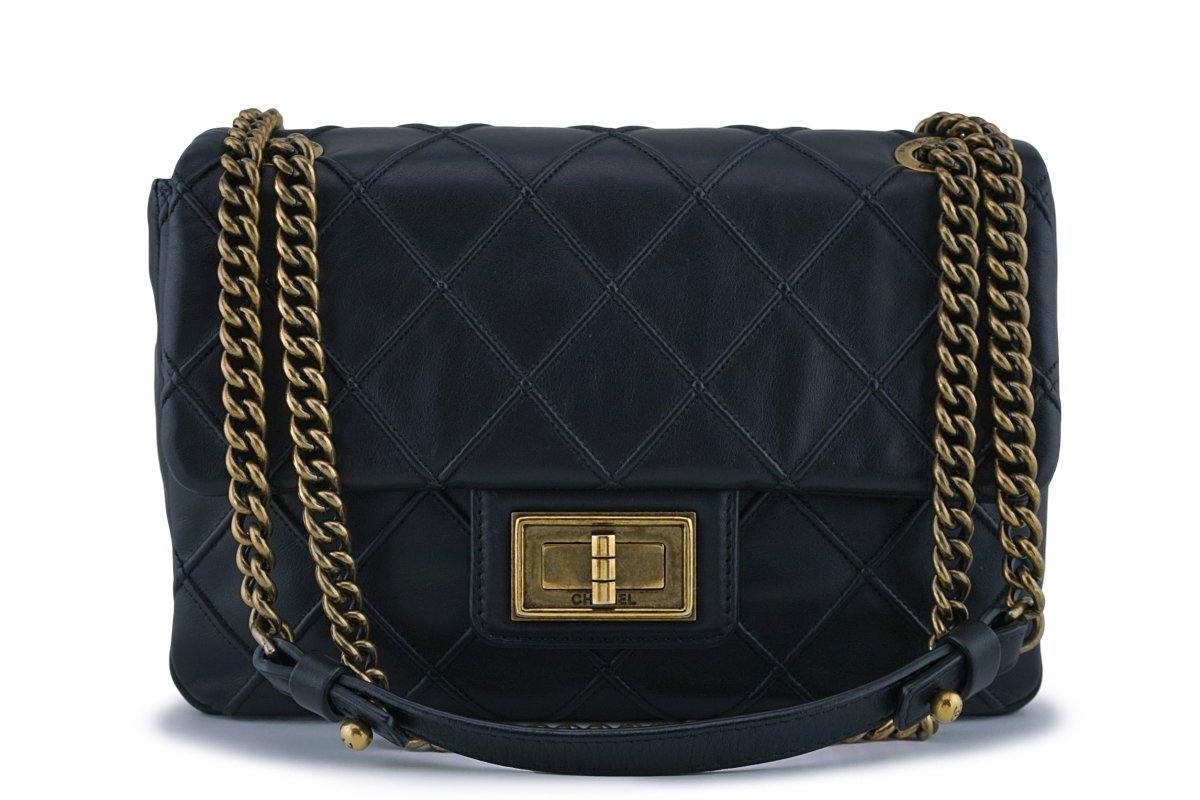 Pre-owned Chanel Cosmos Line 2way Travel Hand Bag In Black