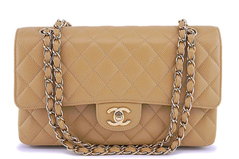 Chanel Camel Leather 255 10inch Double Flap Classic Shoulder Bag For Sale  at 1stDibs  camel chanel bag chanel camel flap bag chanel camel bag