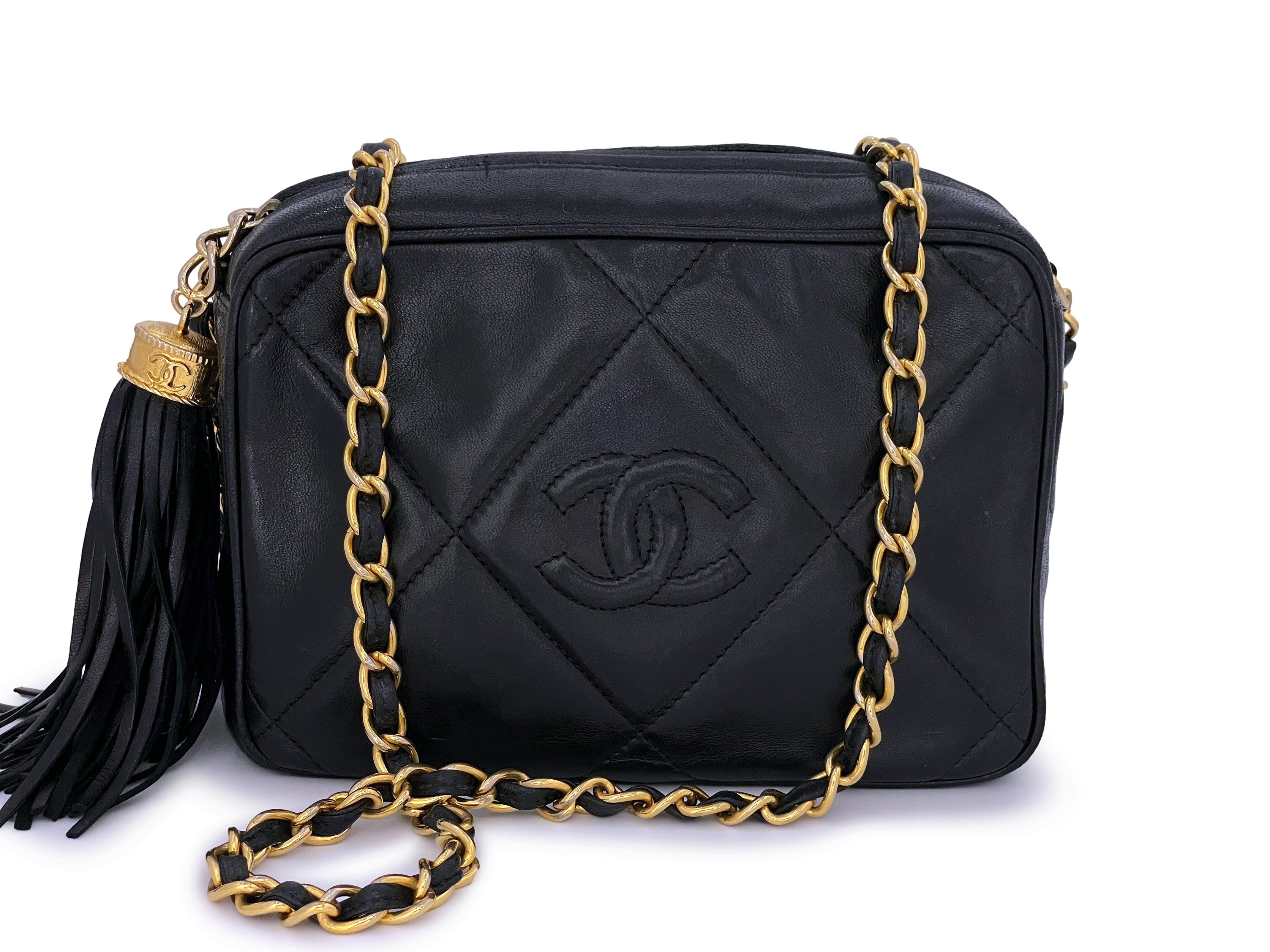 Chanel Vintage Gold Lambskin Classic Square Mini Flap Bag 24k GHW – Boutique  Patina