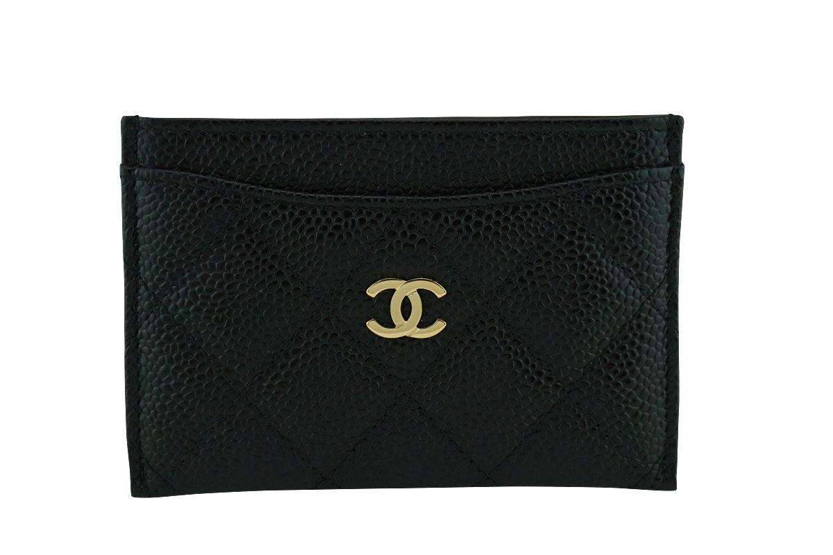 Chanel Womens Card Holders, Black